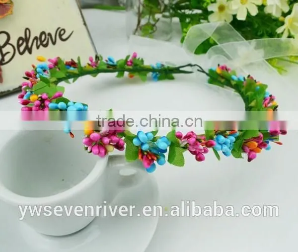 Midsummer Simulation Berries, Female is Manual Headdress The Bride Wedding Garland The Photo Studio With Makeup Crowns photo-4