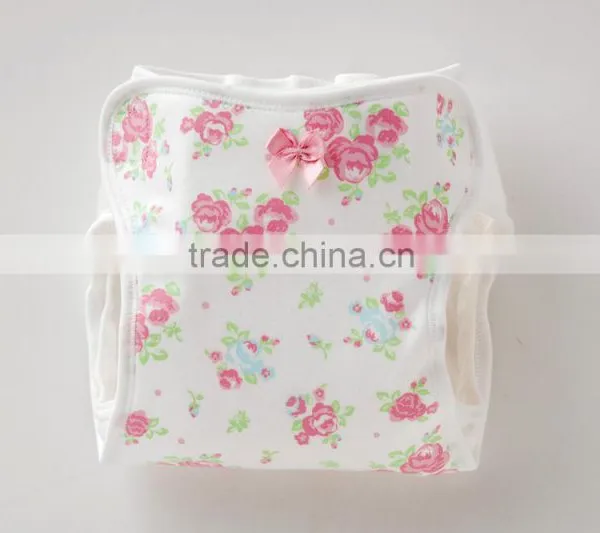 Japanese Wholesale Products Cute Flower Pattern High Quality Cloth Baby Diaper Hot Selling Item in Japan photo-5