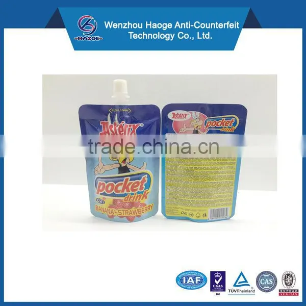 Standup Aluminum Foil Bag