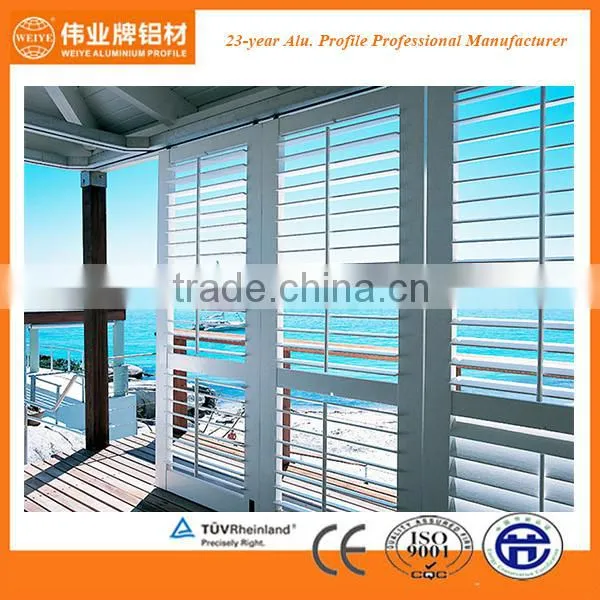 Extruded Aluminium Profiles for Roll Shutter/plantation Shutters From China photo-2