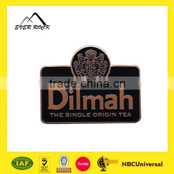 OEM 2-in-1Decorative Handbag Brand Logo Metal Label photo-2