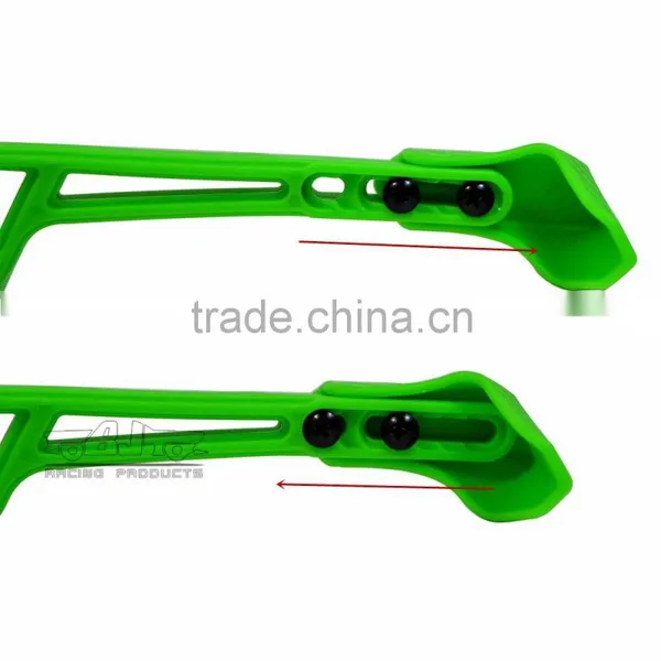 BJ-LG-004 Custom Motorcycle Parts Green Bent Style Adjustable Plastic Lever Guard photo-6