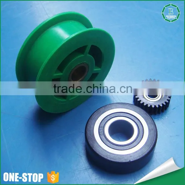 Guangzhou Professional Moulded Injection Pa66 Nylon6 mc Nylon Roller Bearing Pulley Quality Choice photo-4