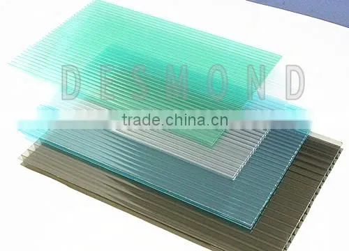 Polycarbonate Hollow Sheet 100% Virgin Makrolon Material/pc Sun Sheet /pc Sheets photo-6