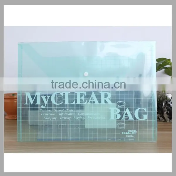 Hot Sale my Clear File Bag Transparent Mesh File Bag Plastic Clear File Folder Office Supplies photo-5