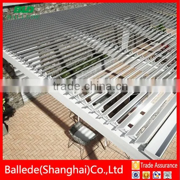 Automatic Waterproof Sun Shade Roof Louvre Pergola photo-6