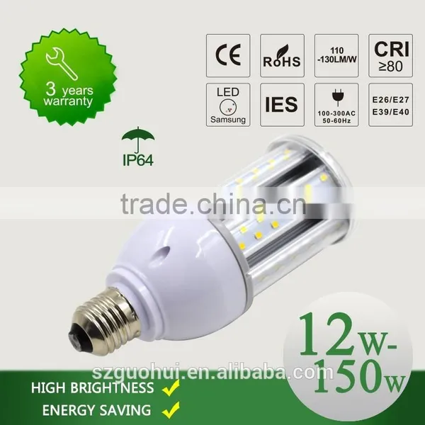 E27 16W LED Corn Bulb With IP64 Waterproof and 3 Years Warranty photo-3