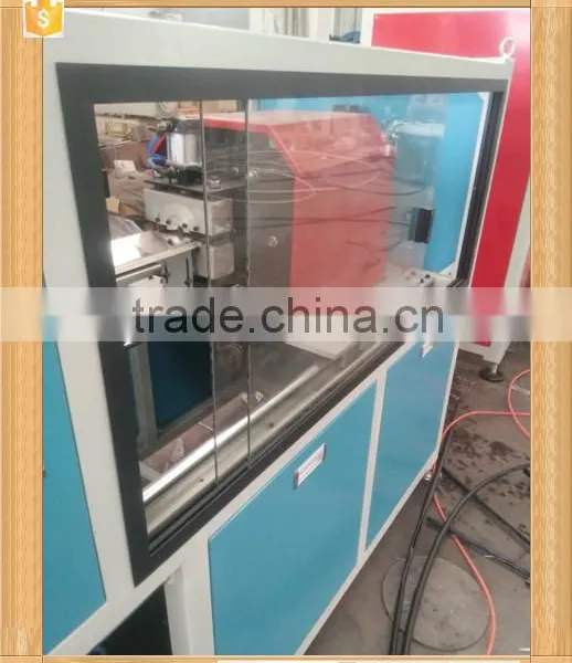 Plastic High Quality Single Screw Extruder Pipe Production Line photo-3