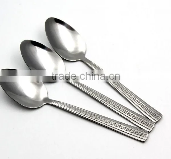 2016 Top Quality Stainless Steel Soup & Salad Spoon photo-4