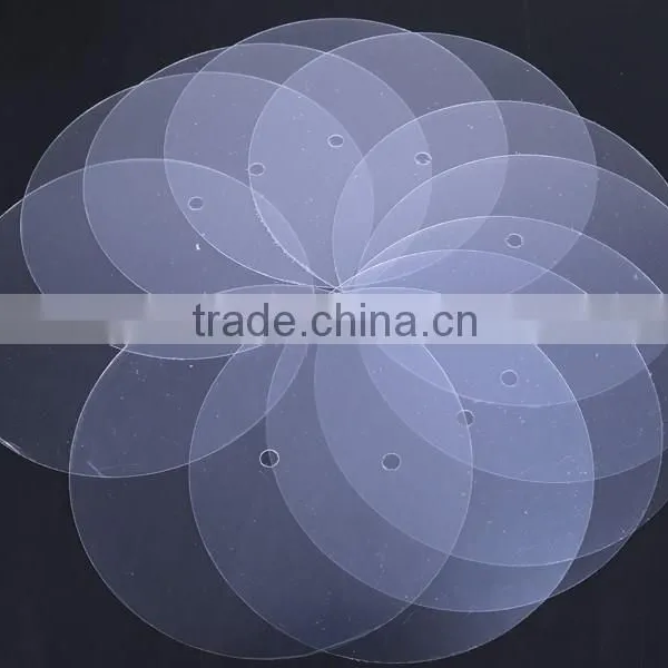 Circle Round Shape Clear Polystyrene/Polystyrene Sheet for Photo Frame photo-2