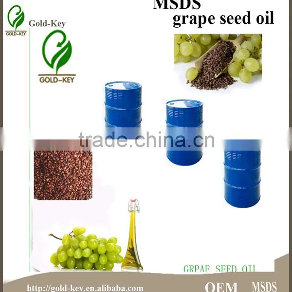 Bulk Purity Grape Seed Oil for Cosmetic Grade Base Oil photo-5