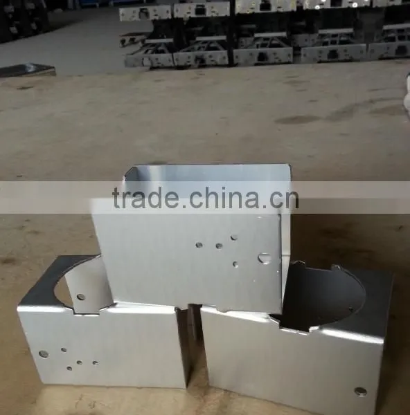 High Precision 6061 Aluminium Parts Fabrication With Clear Anodized Finishing photo-4