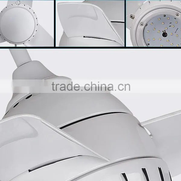 Modern Mini Iron Fan Glass Shade Ceiling Fans photo-4