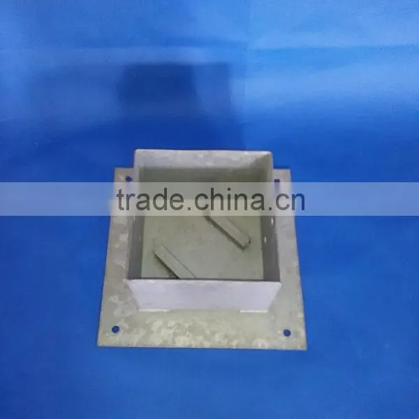 Iron Fencing Bolt Down Pole Plate photo-2