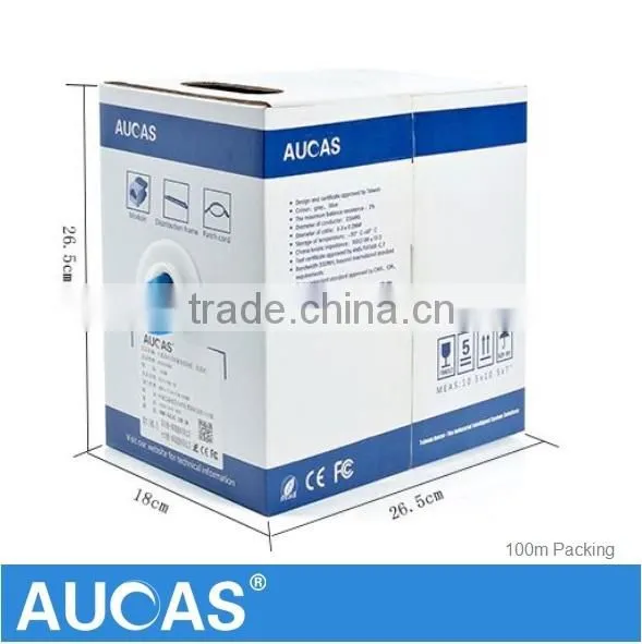 Hot Sales 24AWG 305M Bulk UTP Cat6 Network Cable Cat6 Cable Price photo-3