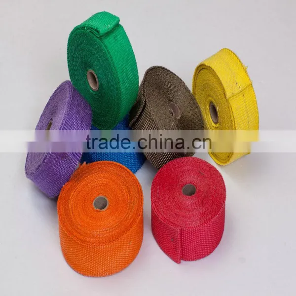 E-fiberglass Woven Fiberglass Thermal Insulation Tape for Exhaust Pipe photo-4
