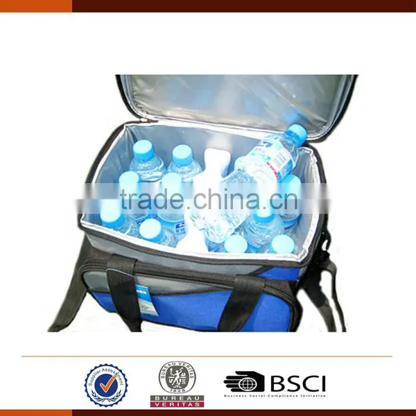 Insulated 600D Polyester PE Foam Cooler Bag Lunch Bag for Food photo-3