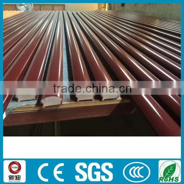 Wooden Color Indoor PVC Stairs Handrail photo-6