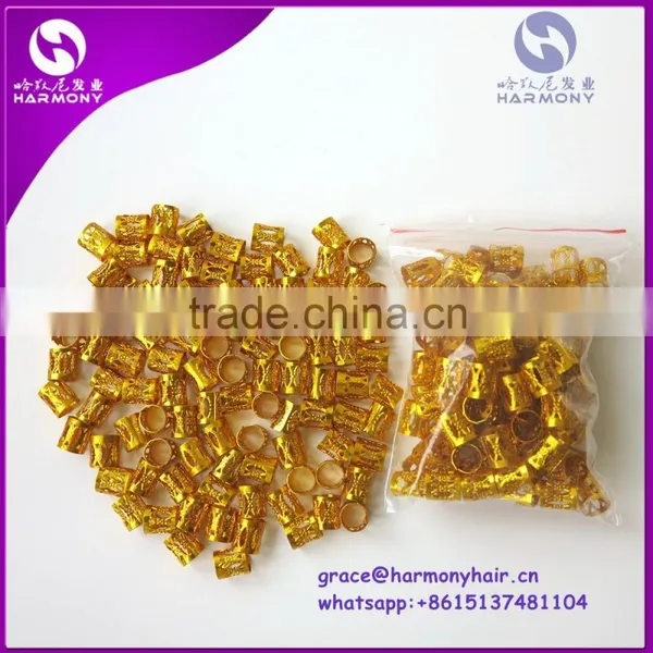 NEW ARRIVE Dreadlock Beads for Braided Box Braiding, Twist Braids, Dreadlock Hair Extension 7mm Hole 7 Colors photo-5