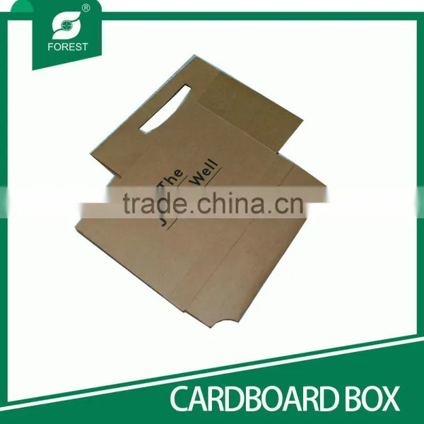 CUSTOM LOGO ECO-FRIENDLY KRAFT PAPER SIX PACK JUCIE CARRIERS WITH HANDLE photo-2