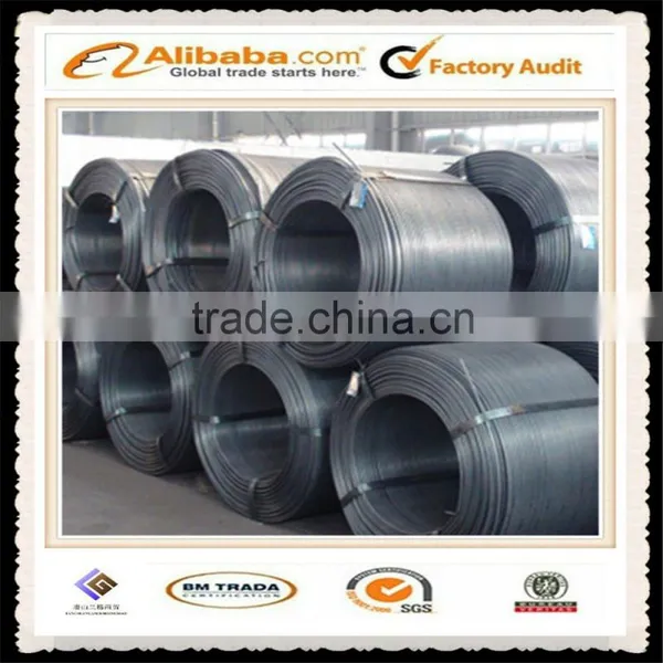 Hot Rolled Steel Wire Rod in Coils Q195 High Speed Wire Rod