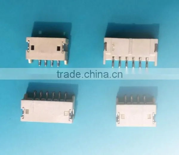 Pitch:1.5mm Wafer Side Entry SMT Type 6 Pin Connector