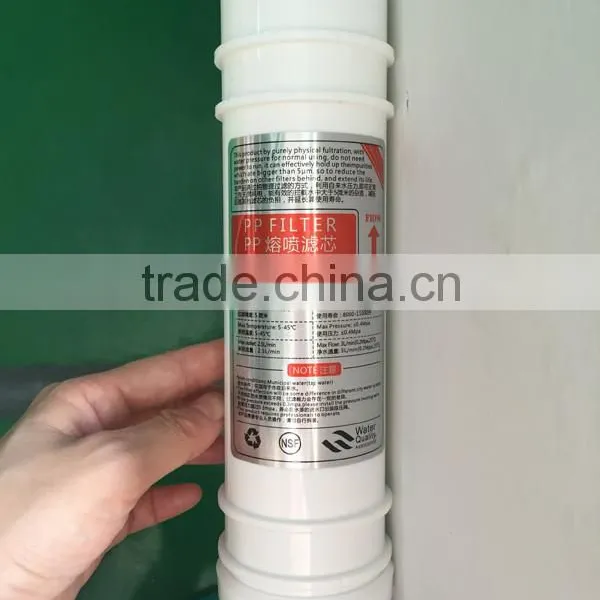 10'' 5micro PP Water Filter Cartridge With Shell for Reverse Osmosis Water Purifier Water Filter Assembly Parts Quality Choice photo-4