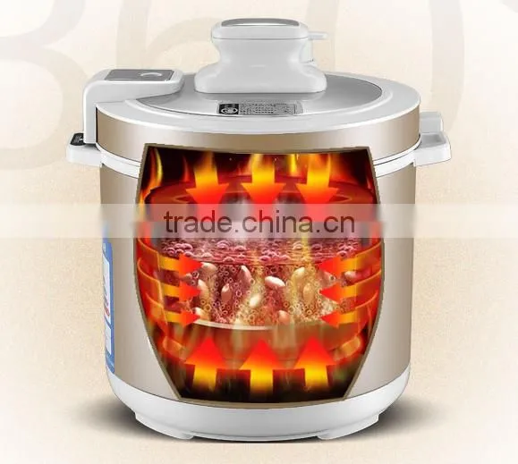 New Electrical Invention 3D Heating Non Stick Electric Rice Cooker Intelligent Pressure Cooker With Mechanical Pressure Control photo-6