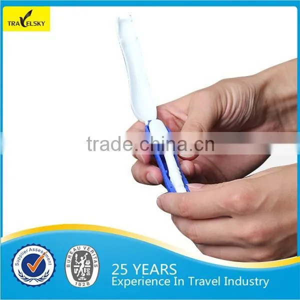 Eco-friendly High Quality Plastic Foldable Tooth Brush Quality Choice photo-6