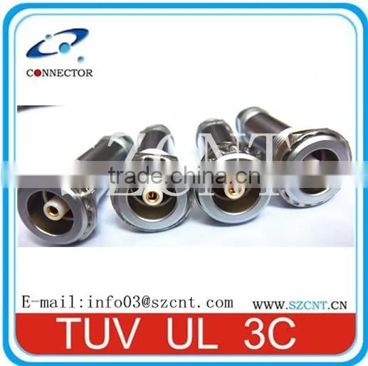Metal Coaxial 1 Pin the Original Standard Self Latching Connectors With Stepped Inserts for Alignment of Multipole