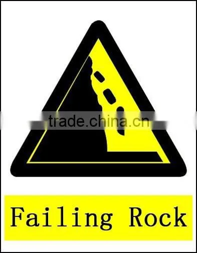 Caution Failing Rock Traffic Aluminum Sign WITH Engineer Reflective Film photo-2