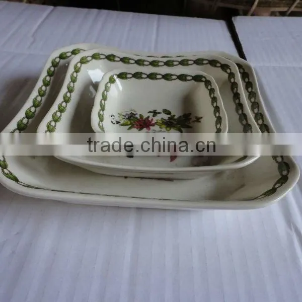 2012 Porcelain Plate,stock Plates, Porcelain Dish,plate Different Pattern Plates