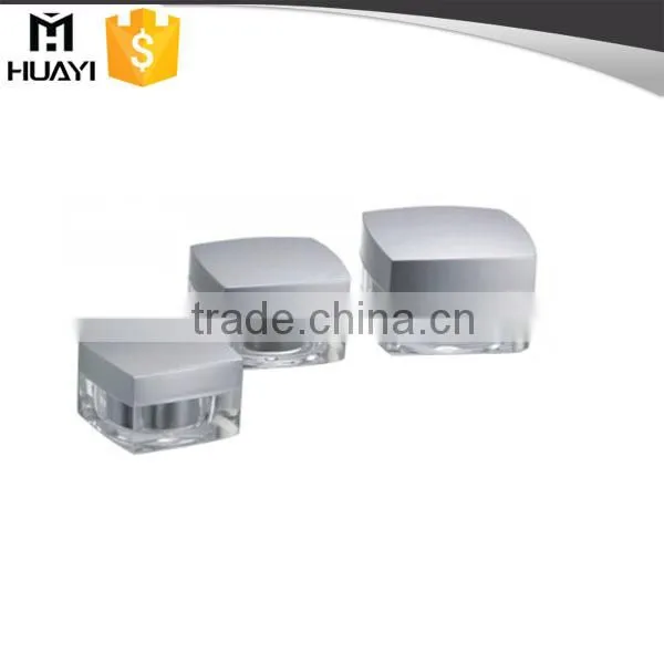 wholesale cream plastic sample jars