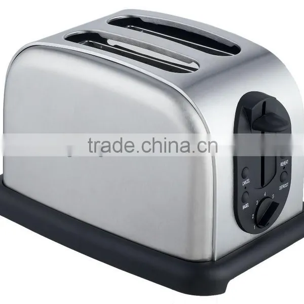 2 Slice Stainless Steel Pop Up Toaster FT-103A photo-4