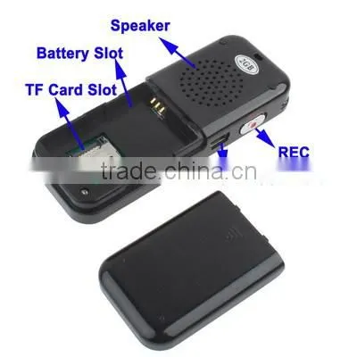 Support Telephone Recording 4GB Digital Voice Recorder Dictaphone MP3 Player With TF Card Slot photo-5