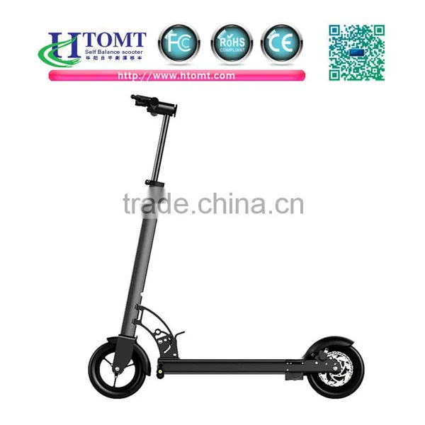 8inch 30km 300w Motor Electric Skateboard Scooter Two Wheel, Skateboard Hoverboard With Handle Bar photo-4