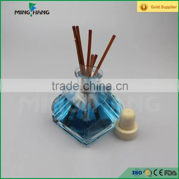 120ml Perfume Glass Clear Reed Diffuser Bottles With Cork Supplier's Choice photo-3