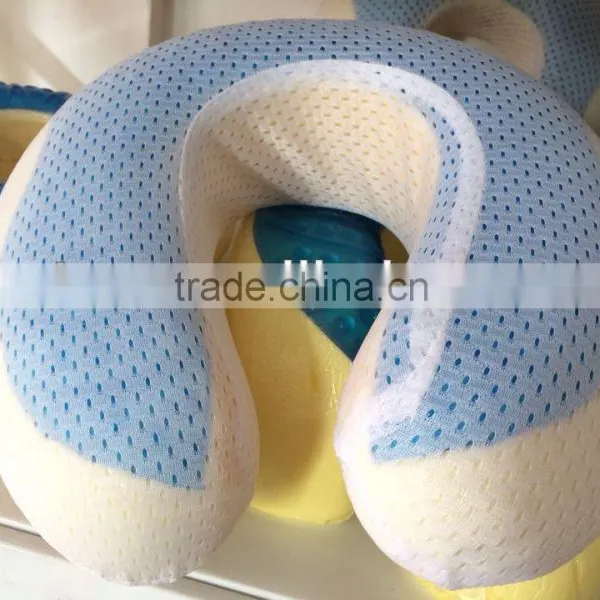Hot Sale Gel U Shape Memory Foam Pillow/Memory Foam Neck Pillow