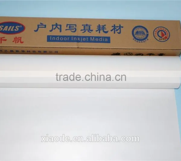 120g Silk Adhesive pp Paper Sticker photo-3