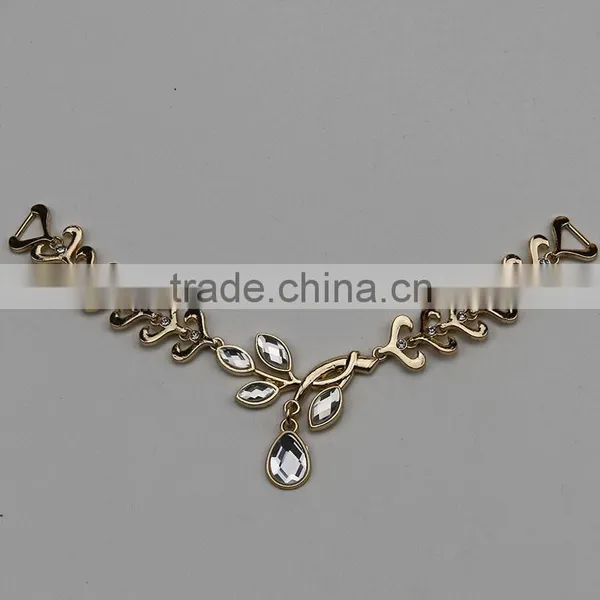 New Hot Sale Candy Color Alloy Garment Accessory Glass Chain photo-5