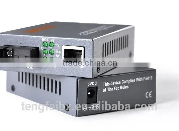 1000M 20KM, Media Convert, Fiber Ethernet Converter With 4 RJ45 Ports;Optical Media Converter photo-6