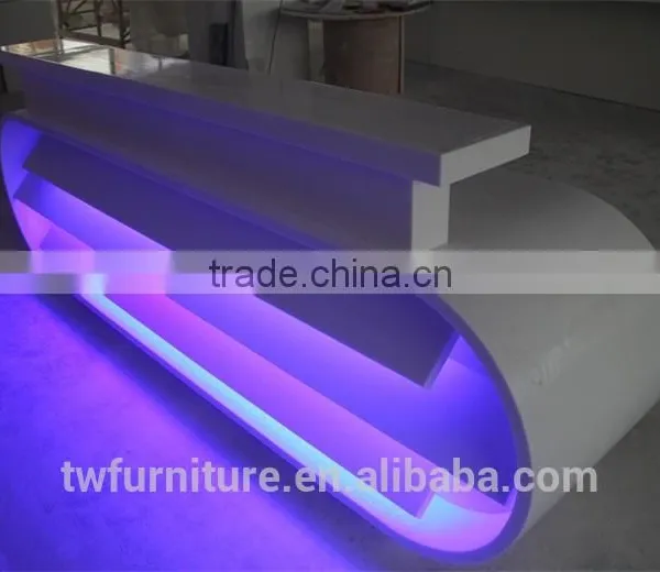 Beautiful Special Modern Design Beauty Salon Furniture Reception Desk photo-4