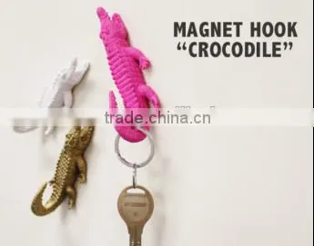 Funny Silicone/pvc Flexible Magnetic Hanger , Cartoon Human Design