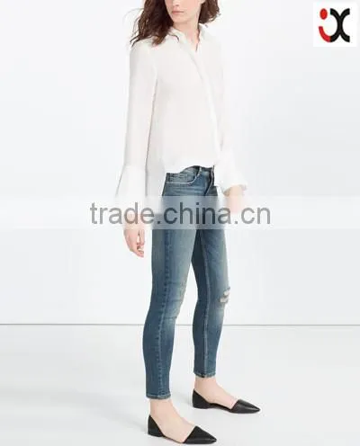 Girl Pants Brand Name Jeans Women TightsJX3061 photo-2