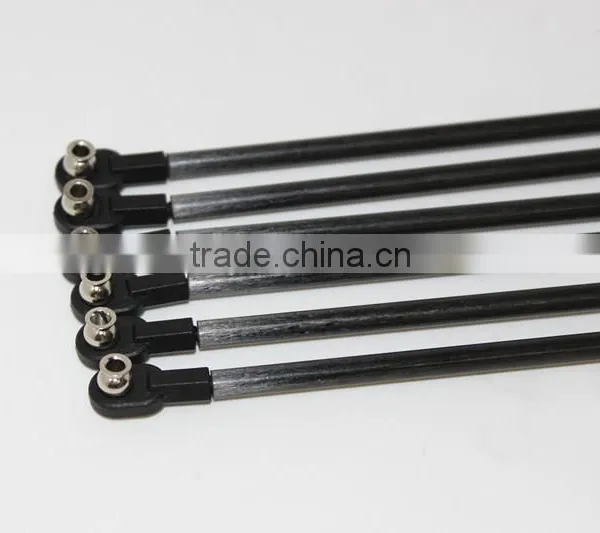 New 3d Printer Parts Rostock Delta Kossel Mini K800 200mm 4*6 Arms Carbon Push Rods Full Kit M4 ID:4MM OD:6MM photo-2