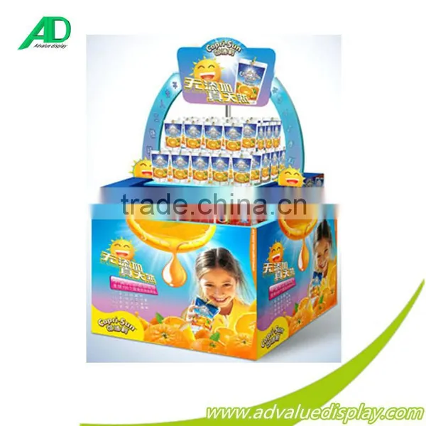 POP OEM Custom Cardboard Pallet Display From China Factory Best Price Attractive Advertising Free Standing Rack photo-3