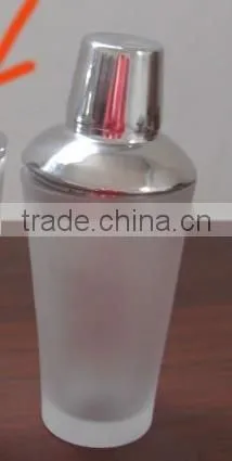 Home Barware Martini Shaker With Stainless Steel Lid 16oz Cocktail Shaker photo-3
