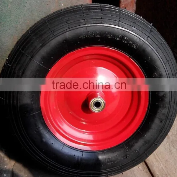 Wheel Barrow Tire 480/400-8 Wheel Barrow Manufacturer photo-3