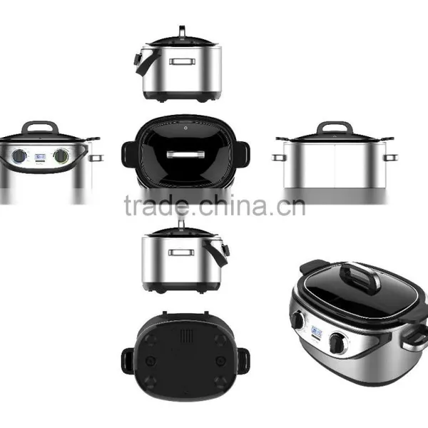 6quart 5L Electric Multi Cooker MC-600D With Slow Cookers Function photo-2