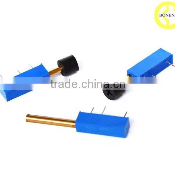 3006P 0.5w Multi-turns 1.5mm Metal Knob 200k Ohm Potentiometer photo-6